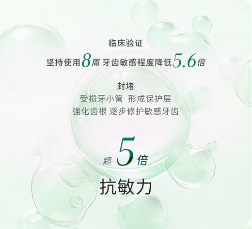 鲨鱼抗敏修复牙膏nHAP专利修护微粒子修护牙釉质封堵敏感源抑制牙菌斑孕期也可用哦 商品图4