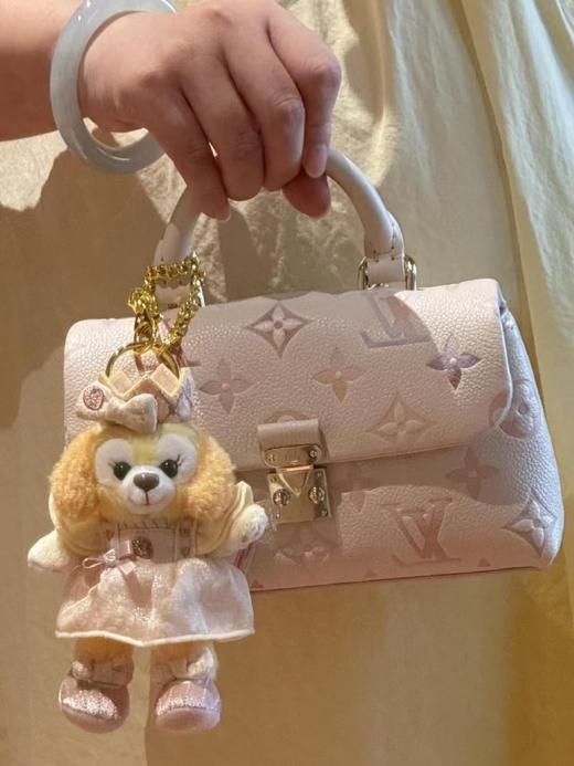 驴家 Madeleine NANO 水彩渐变效果装饰点缀可拆卸链条 牛皮革 手提包 女款 梦幻紫(JPH) 商品图2