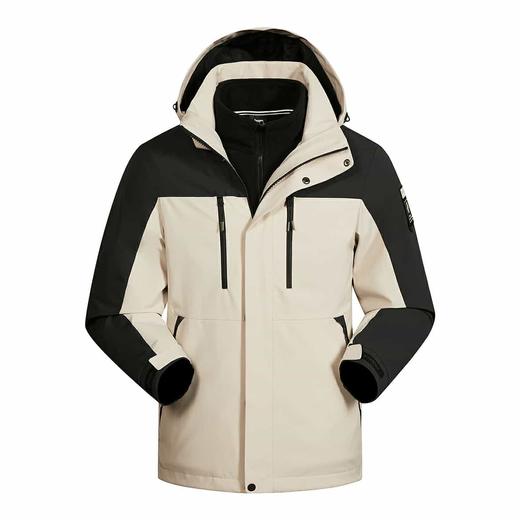 【云粉节】 【4.5折】6楼吉普JEEP男式外套抓绒两件套吊牌价2699折后价1199 商品图0