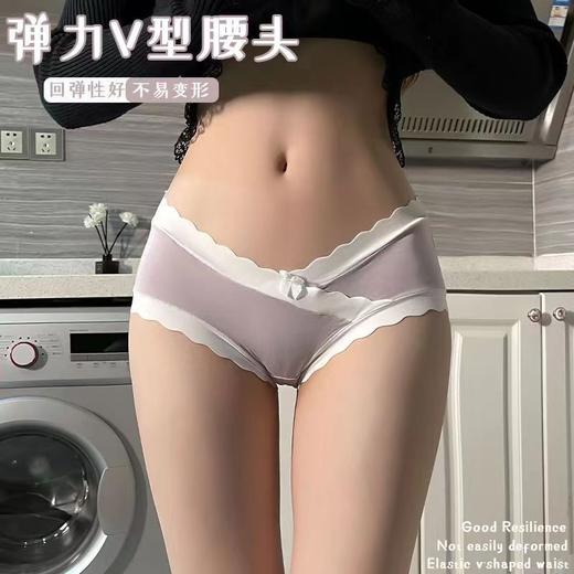 【0束缚❗️超舒服的莫代尔内裤】无感上身，全包臀设计，享受裸睡般的自由感！女士抗菌裆无痕薄款孕妇新款包臀性感低腰三角裤 商品图3