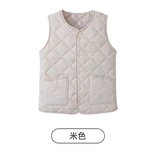 五只白鹅—羊毛马夹轻薄短款内穿休闲百搭坎肩 气绒马甲4801 商品图5