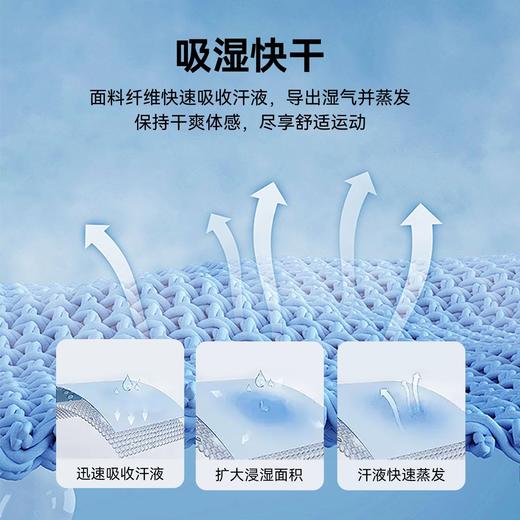 拓路者女款薄绒快干长裤2025年秋季针织加绒直筒裤松紧腰运动裤子 商品图3