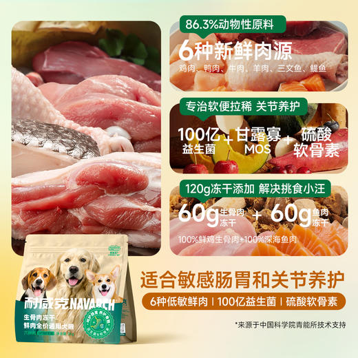 极鲜六种肉冻干犬粮｜臻鲜六种肉｜0谷物｜32种生长元素 商品图2