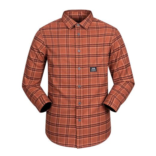 【云粉节】 【33折】6楼吉普JEEP男式长袖格子衬衫吊牌价1199折后价399 商品图0