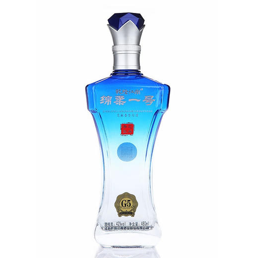 42°乾隆江南绵柔一号G5 480ML*单瓶装 商品图2