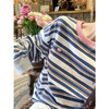 <曾小咸推荐>3.20现货秒杀 ！微信超特价！韩系撞色条纹卫衣 日常179.99 立减100 秒杀79.99！！ 商品缩略图2