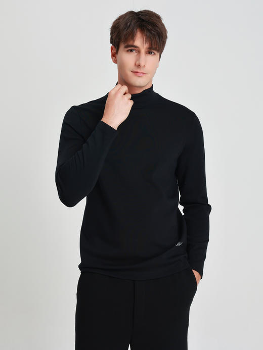 callisto黑色弹力T恤 商品图2