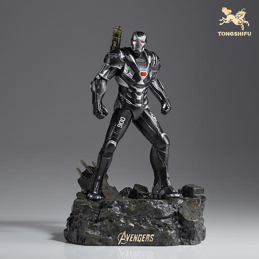 铜师傅《战争机器》漫威系列限量手办 复仇者联盟桌面铜摆件 商品图5