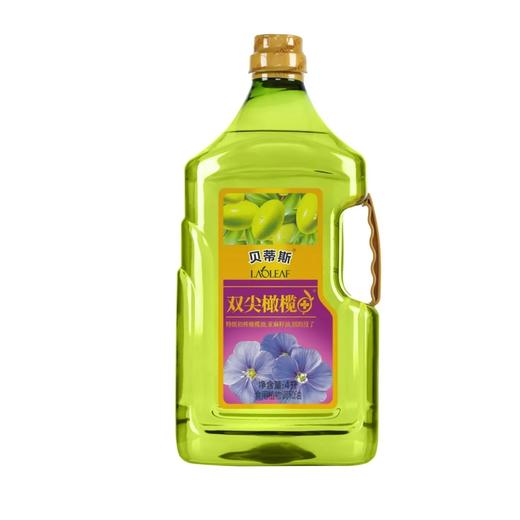 【超市】贝蒂斯亚麻橄榄食用植物调和油4L 商品图0