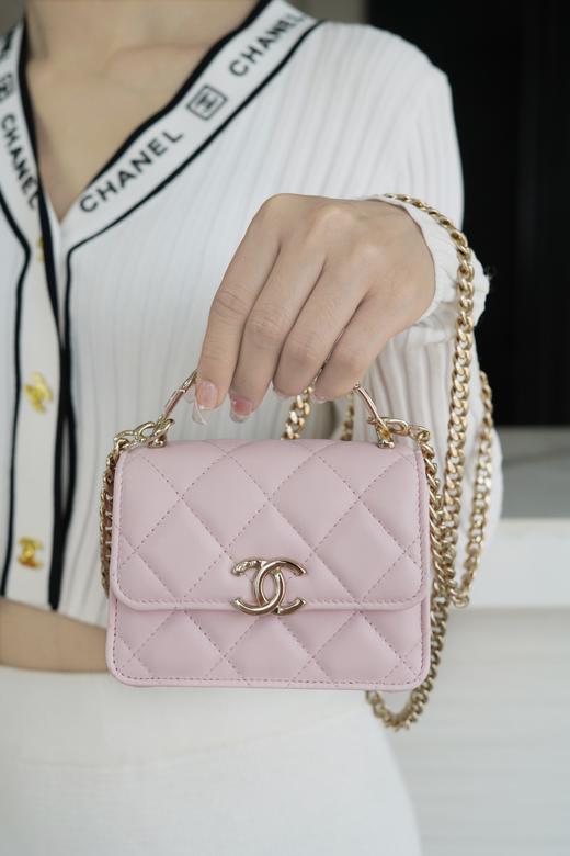 香奈儿 22s新款珐琅手柄手提包（LZ） 商品图3