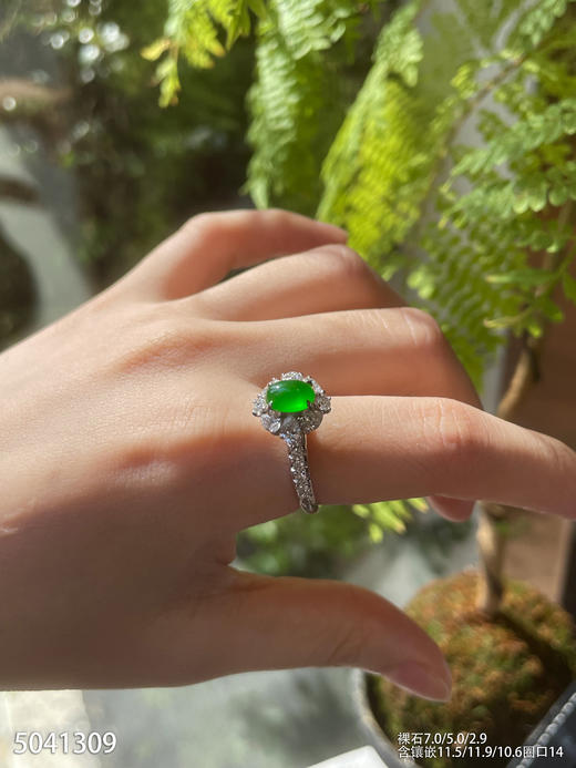 5041309，蛋面戒指。具体价格微信咨询 商品图5