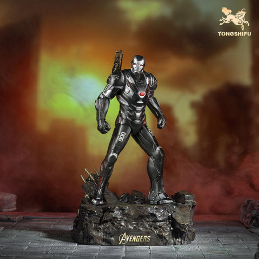 铜师傅《战争机器》漫威系列限量手办 复仇者联盟桌面铜摆件 商品图1