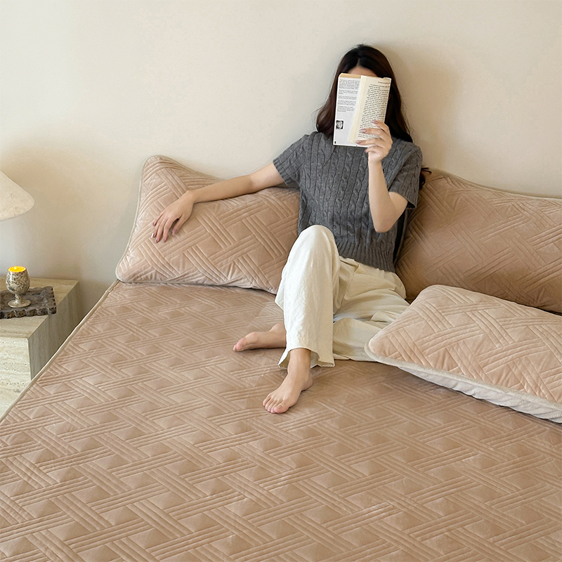 顶柔施罗德蚕丝防螨垫JJ6156