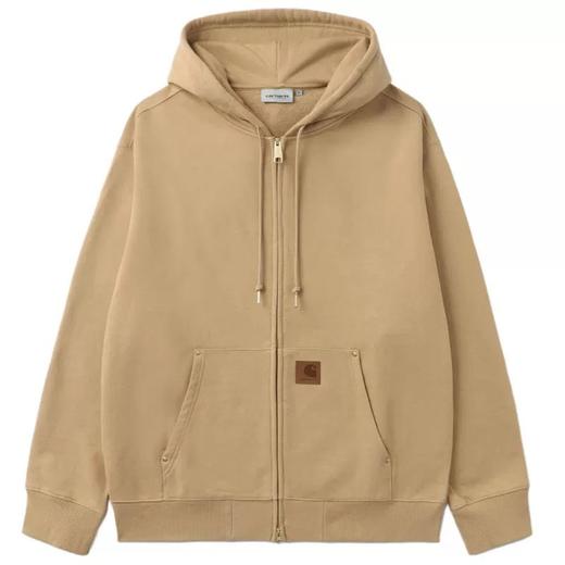 C@rhartt WIP卡哈特25SS皮标logo标签铆钉双拉链外套 Z-15606 商品图10