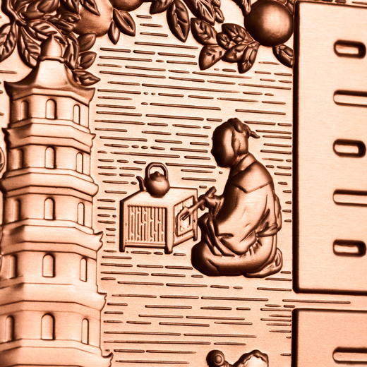 山韵【陈皮单玻璃罐大号  咖色】55元一套/一箱6套 商品图8