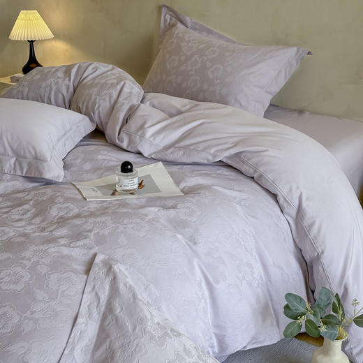 【热卖推荐】自然醒轻奢高支浮雕立体提花床盖款四件套HS 商品图10