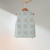 西子/宝花奔鹿钱小萍名家非遗宋锦桑蚕丝蓝色马甲/MJHJ100 商品缩略图2