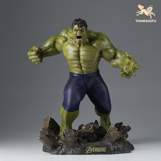 铜师傅《绿巨人》漫威系列限量手办 复仇者联盟桌面铜摆件 商品图5