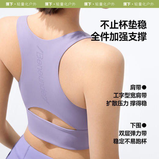 【云粉节】【2件8.5折】6楼蕉下brain运动缓震背心SP614漫暮黑199 商品图3