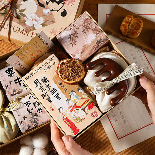 【中秋送礼新选择🎁】花好月圆礼盒✨实用送客户高级商务养生礼物 公司员工福利伴手礼套装 ，高端养生+精致团圆，一份礼品传递满满心意！ 商品图3