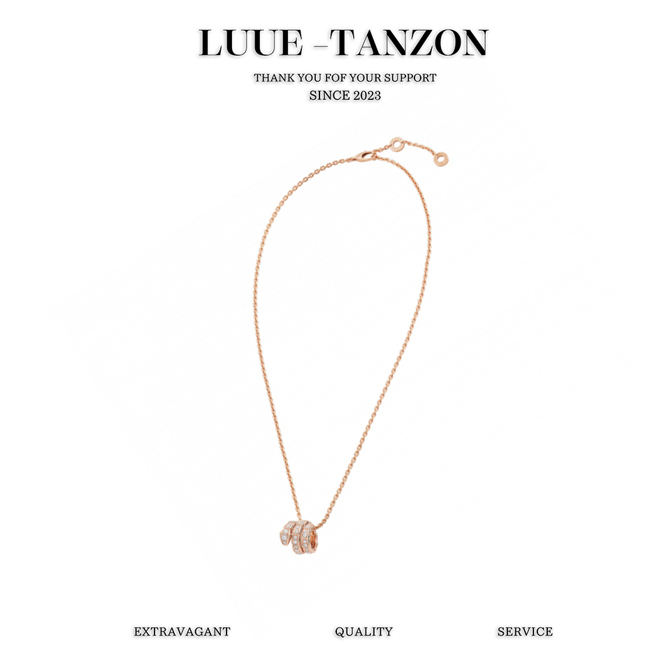 宝格丽新款，灵蛇吊坠项链（ZS*XTY）