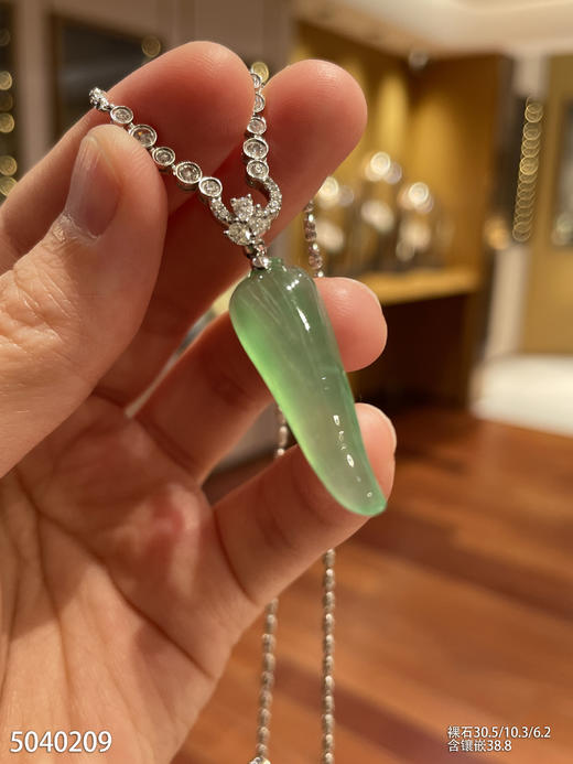 5040209，福瓜吊坠。具体价格微信咨询 商品图0