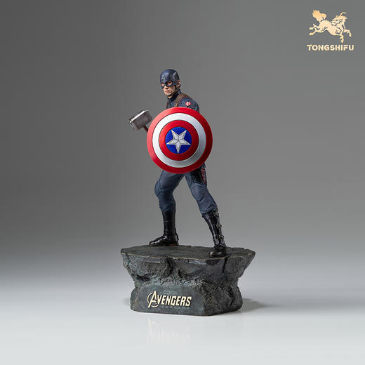 铜师傅《美国队长》漫威系列限量手办 复仇者联盟桌面铜摆件 商品图4