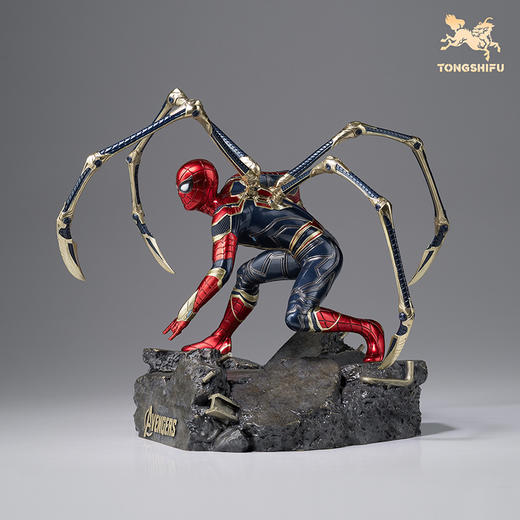铜师傅《蜘蛛侠》漫威系列限量手办 复仇者联盟桌面铜摆件 商品图5