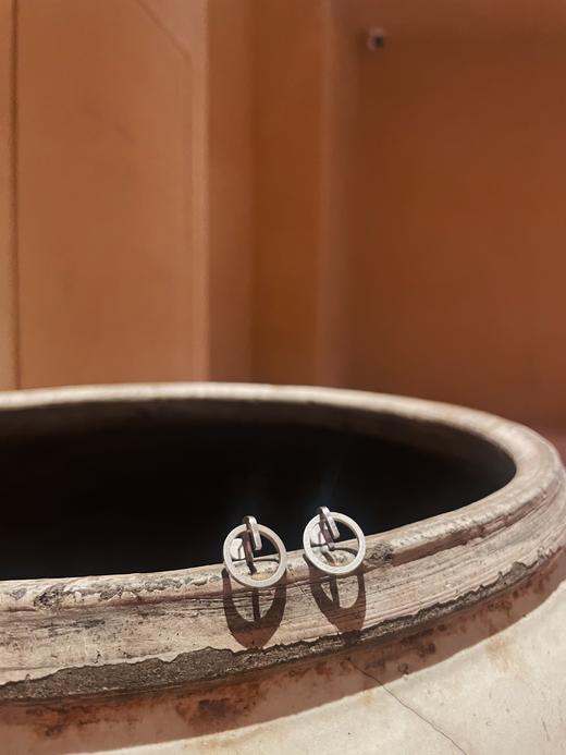 SSCE｜222SAU1E102F Earrings宇宙耳环15x17mm【UNIVERSE】 商品图1