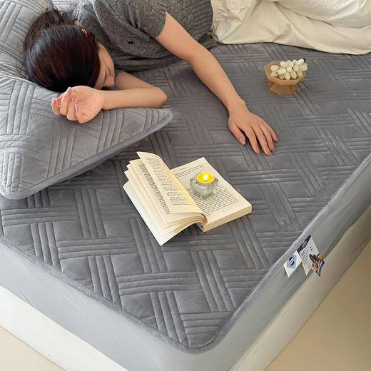 顶柔施罗德蚕丝防螨垫JJ6156 商品图4