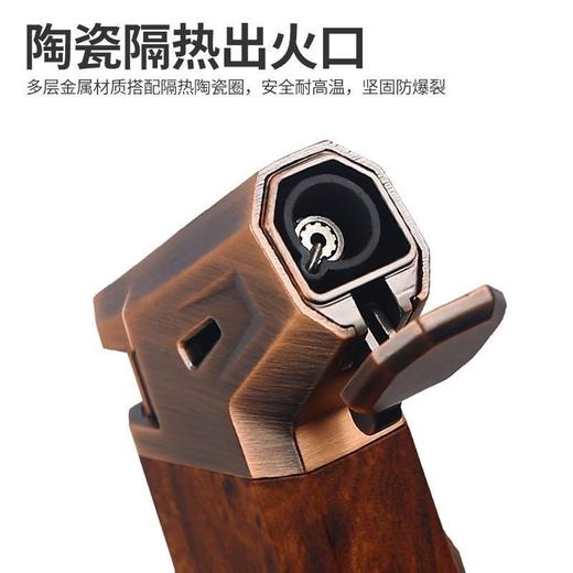 （二合一 打火机+雪茄刀）复古防风打火机金属耐用雪茄艾灸点火神器送男友礼物 商品图2