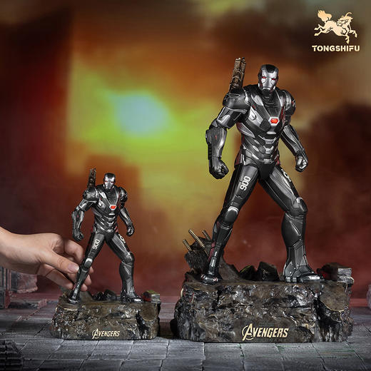 铜师傅《战争机器》漫威系列限量手办 复仇者联盟桌面铜摆件 商品图8