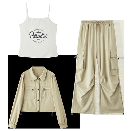 HYYF89072025年秋装新款时尚休闲三件套 商品图4