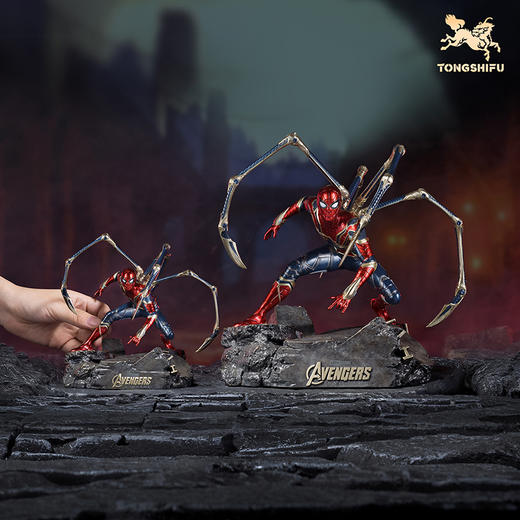 铜师傅《蜘蛛侠》漫威系列限量手办 复仇者联盟桌面铜摆件 商品图6