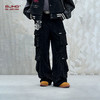 BJHG不计后果灯芯绒休闲裤子男款秋季潮牌美式工装设计感直筒裤女 商品缩略图2