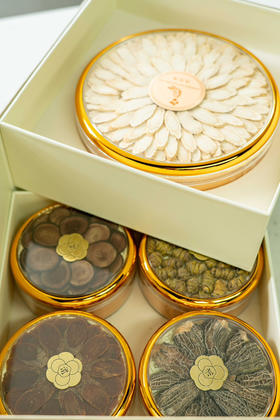 吉时·好礼·好顺意滋补五拼礼盒（西洋参款）