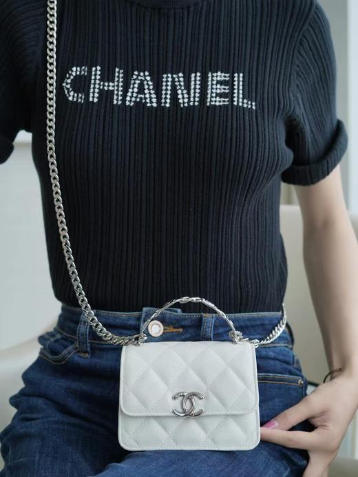 香奈儿 22s新款珐琅手柄手提包（LZ） 商品图11