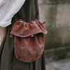 裁缝学苑AQ538棉麻水桶包纸样女装日系森系复古抽绳单肩斜挎小布袋样板图 商品缩略图3