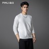 PINLI品立2025秋季新款修身圆领纯色长袖打底T恤内衣上衣潮牌男士GD253111083 商品缩略图0