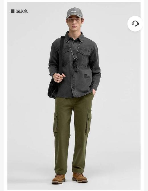 【春上新】【95折】6楼卡特CAT秋冬款单夹克服深灰色CO3JAW49201C08，吊牌价898，现价853 商品图3