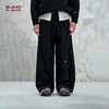 BJHG不计后果复古撞色明线休闲裤男款秋季梭织垂感直筒宽松西裤男 商品缩略图1