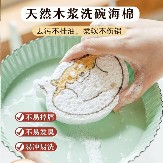 树可可小熊木浆洗碗擦 商品图0
