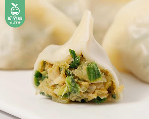 【预售-4月8日配送】【到手2包】福隆康灌汤手工水饺（韭菜猪肉馅）/1份（350g*2包）生产日期：3月25日左右 商品图2