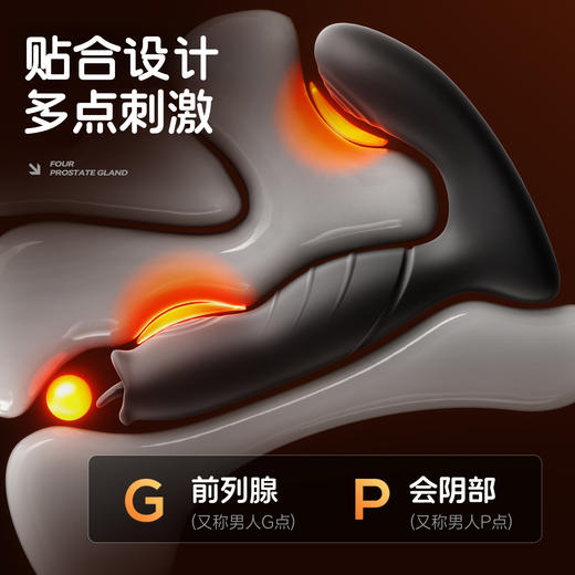 RoseLEX舔腺后庭按摩器高潮玩具男性成年人情趣用品男人后庭肛门玩具快乐器 商品图6