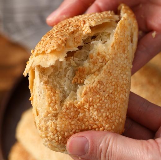 百年老店【史农仁】雪花酥饼 酥到掉渣 几代老上海仁人都爱的烧饼 懒人早餐搭子 商品图9