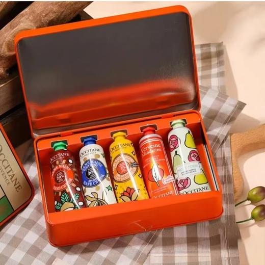 【双旦礼遇季 限时特惠】欧舒丹橙花限定版护手霜30ML*5支（乳木果+马鞭草+绵绵拿铁+玫瑰雪梨+暖栗森林） 商品图2