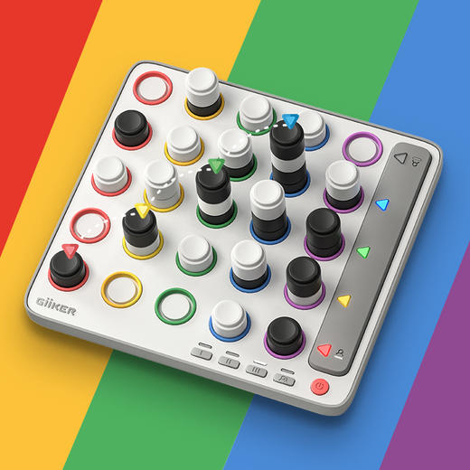 GiiKER计客智能四子棋-彩虹版 儿童棋类大全桌游益智思维训练亲子互动6-13岁玩具 商品图0