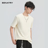贝纳川新品内磨毛羊毛短袖T恤ECF314001 商品缩略图1