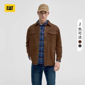 【云粉节】【95折】6楼卡特CAT秋冬款单夹克服褐色CO3JAW49201C33,吊牌价898，现价853