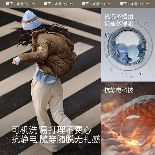 【云粉节】【2件8.5折】6楼蕉下女士气绒外套（立领、中暖）CL18624吊牌价399 商品图3